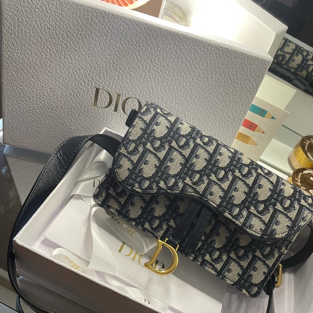 BLUE DIOR OBLIQUE JACQUARD